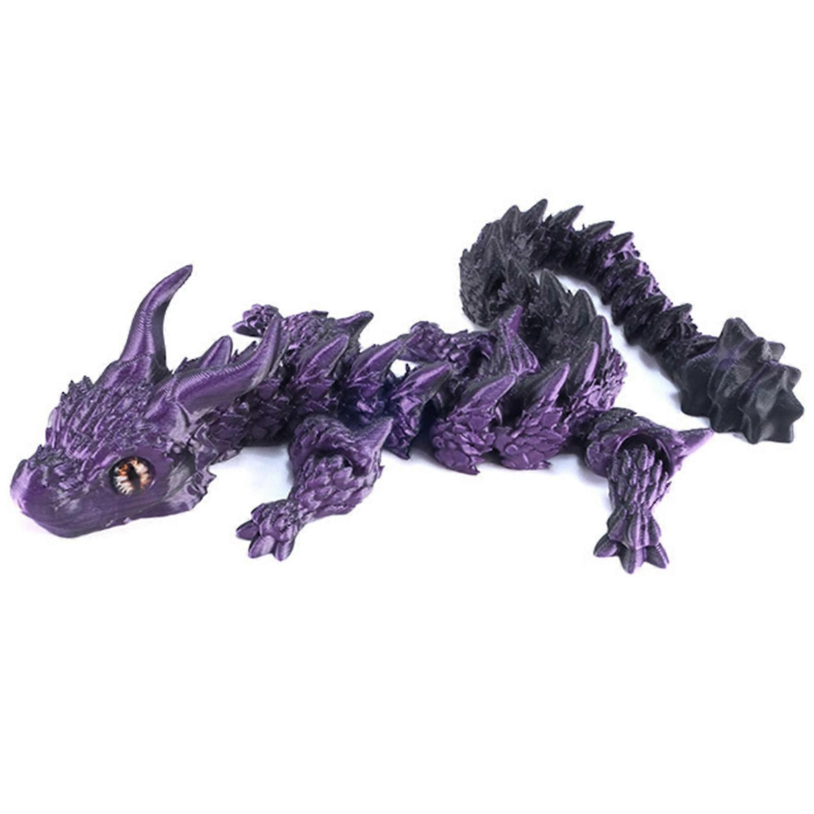 Mod��le de Dragon mignon d'impression 3D, centres de table articul��s et flexibles pour enfants, cadeaux d'anniversaire pour la journ��e des en