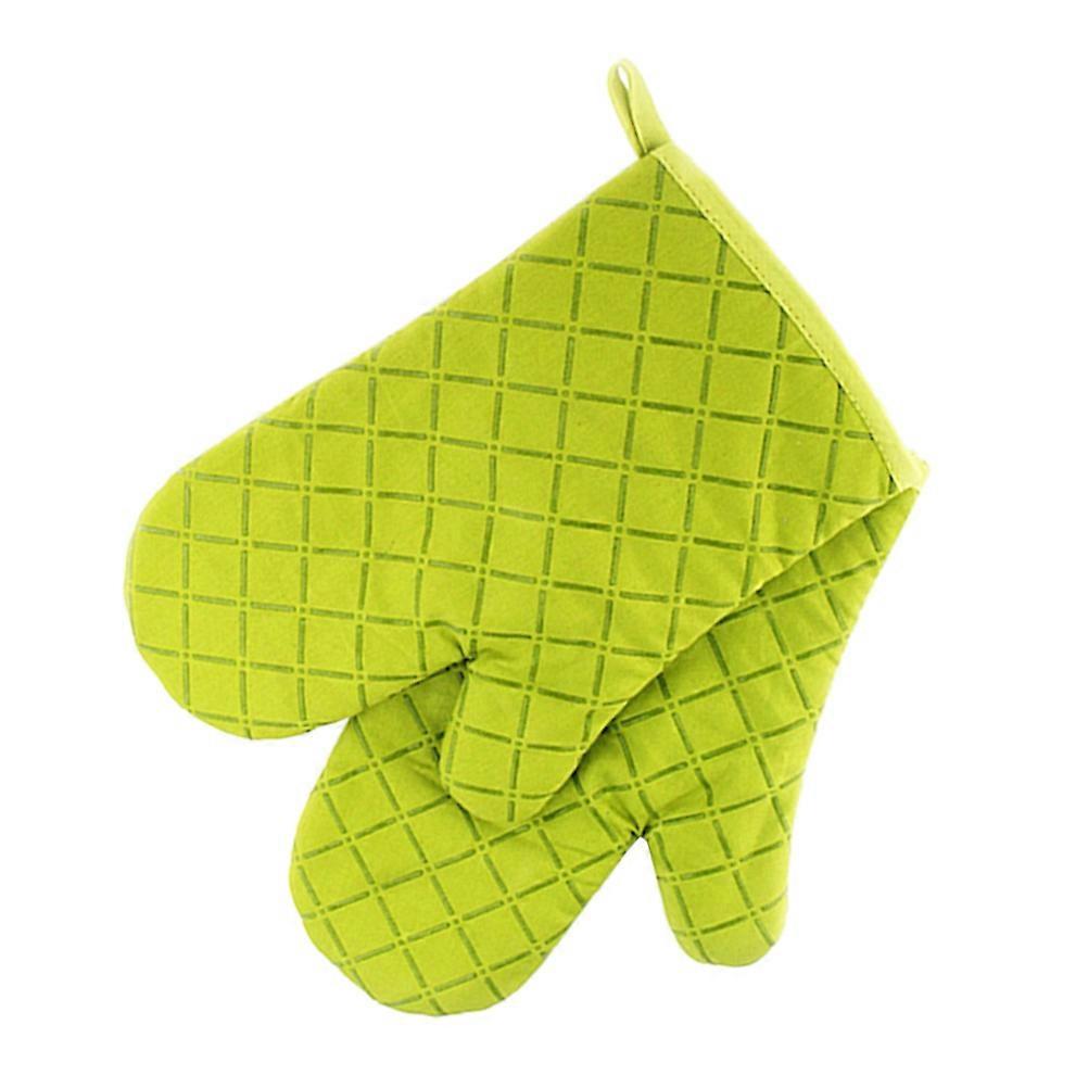 Kitchen Silicone Oven Mitts Heat Resistant for Cooking 2Pcs
