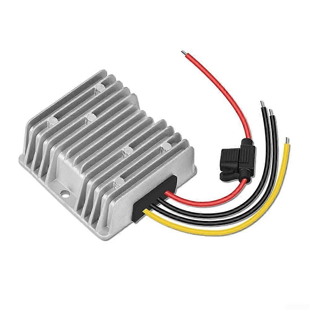Waterproof DCDC Converter 36V 48V to 12V 10A Step Down with  Efficiency and Protection
