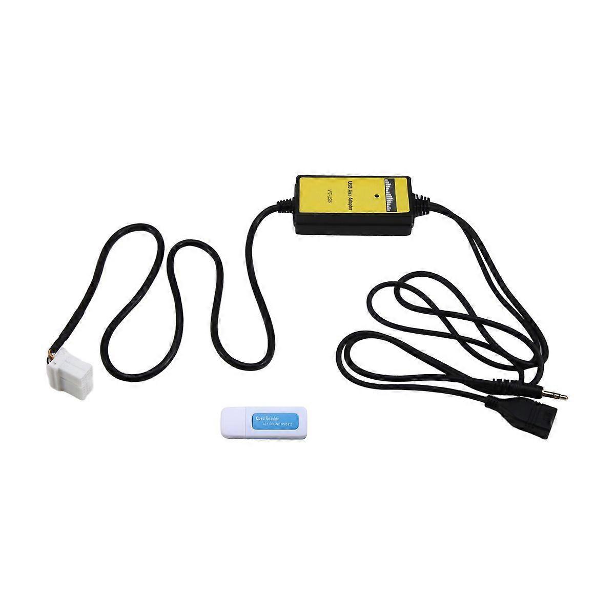 Car Audio USB AUX Input Adapter CD Changer for Accord Pilot S2000 -V TSX