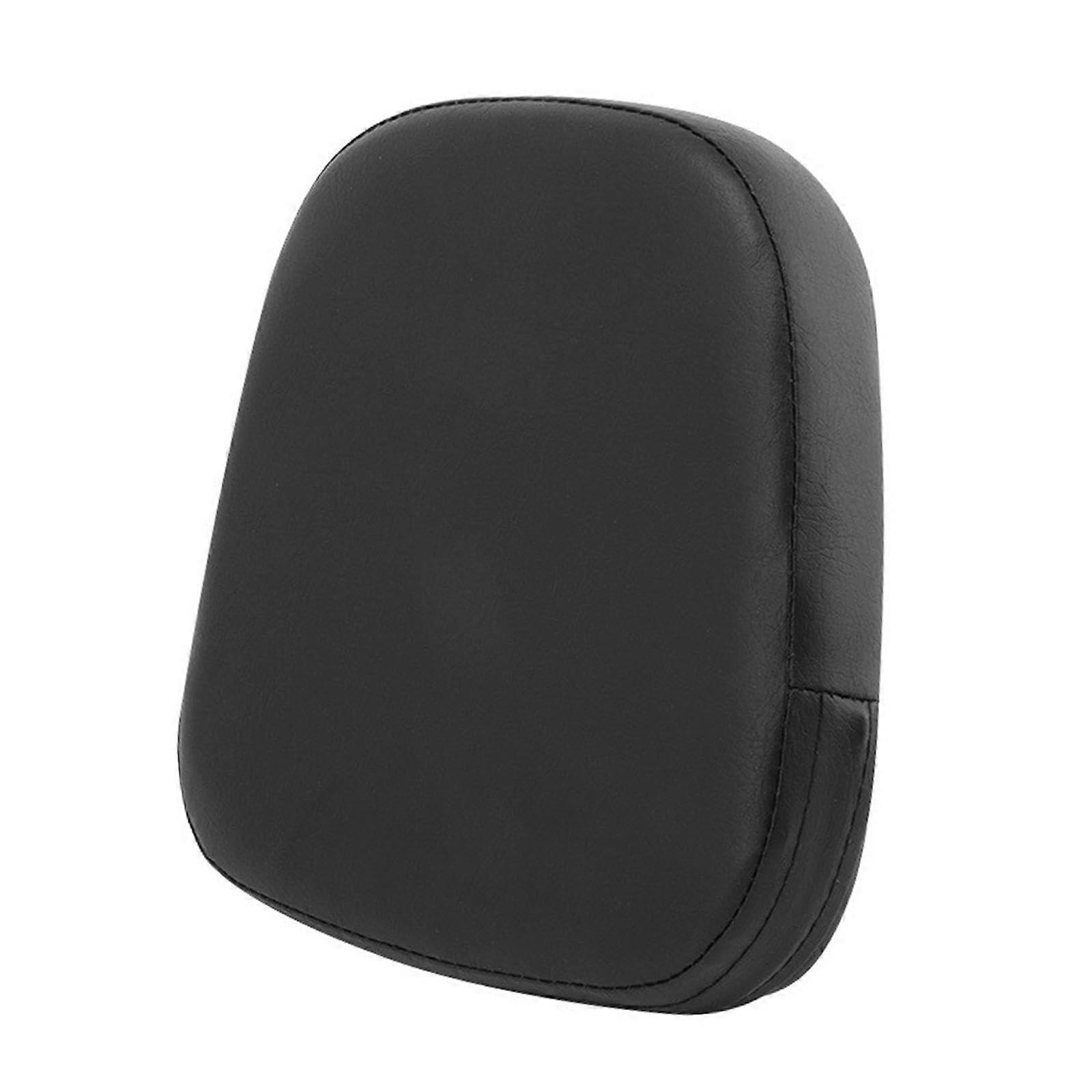 Motorcycle Passenger Seat Cushion with Rear Sissy Bar Backrest Pad for Comfortable Support