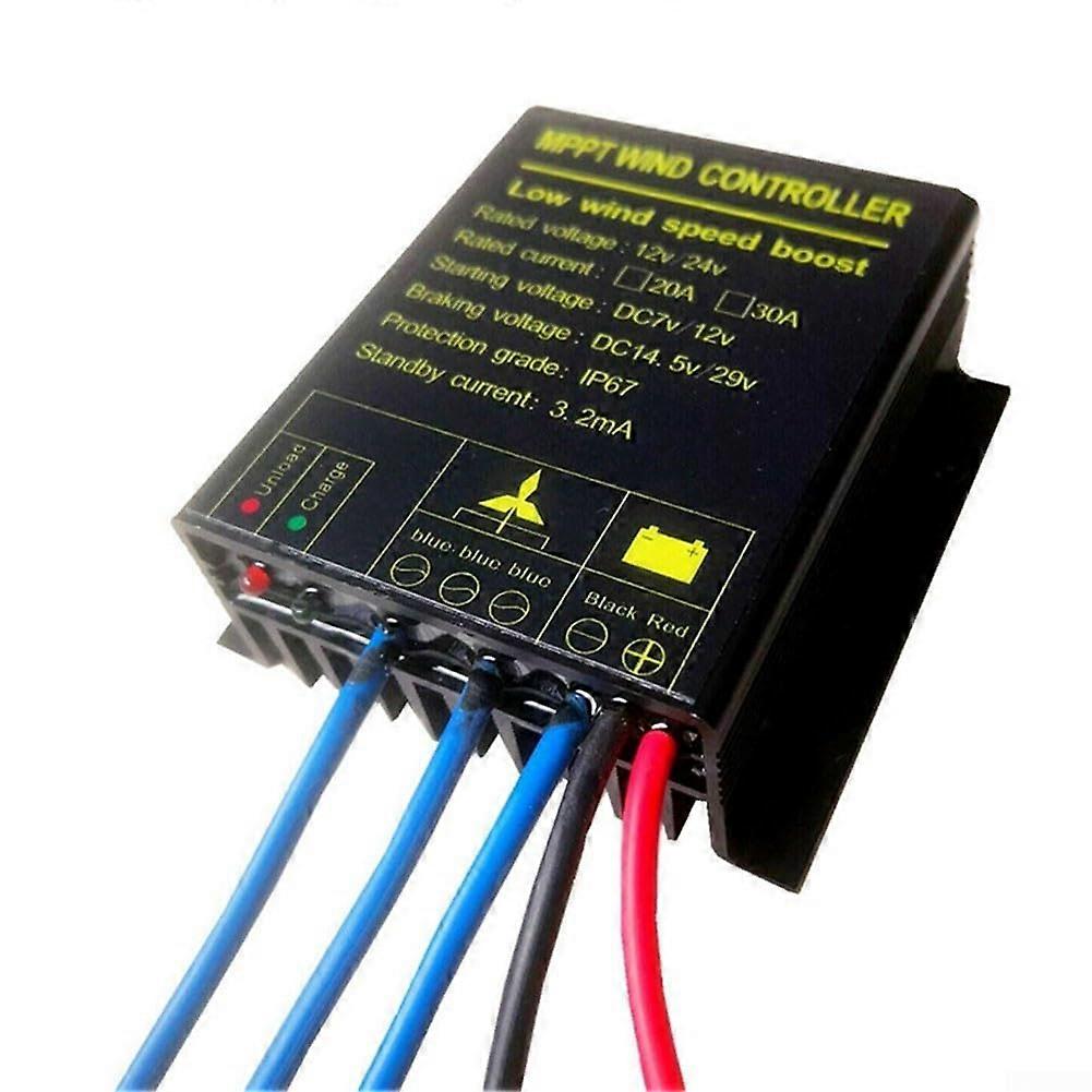 800W Wind Turbine Generator with MPPT Charge Controller IP67 Waterproof for Battery Charging