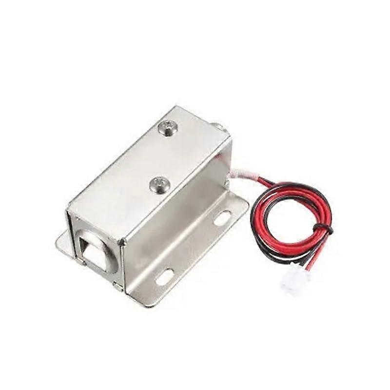 Electromagnetic Door Lock 12V Solenoid Lock Assembly for Secure Access Control Cabinet Drawer