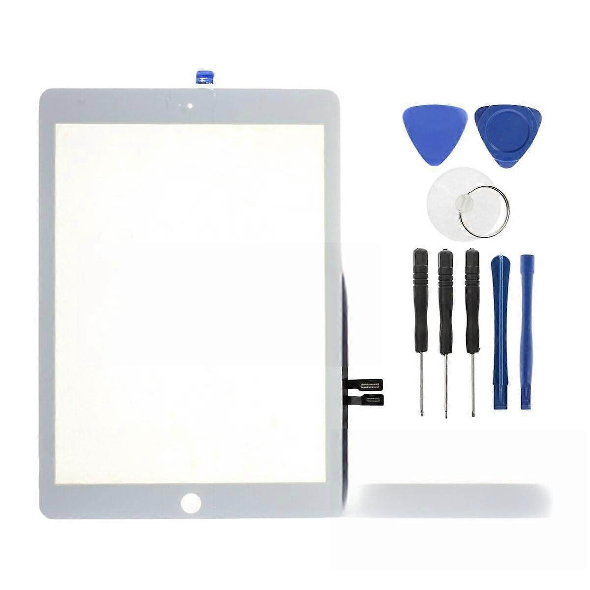 Screen Replacement White LCD Touch Digitizer OEM Quality for iPad 6th Gen A1893 A1954