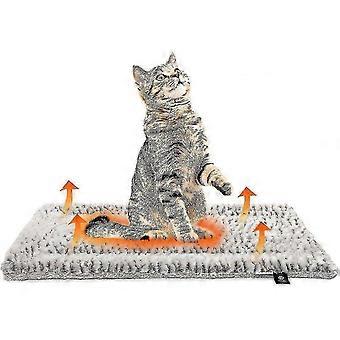 Couverture auto-chauffante Couverture chauffante pour chat pour chats sans électricité Couverture chauffante pour chat Couverture chauffante auto-chauffante pour chat Tapis chauffant Couverture chauffante d’hiver lavable