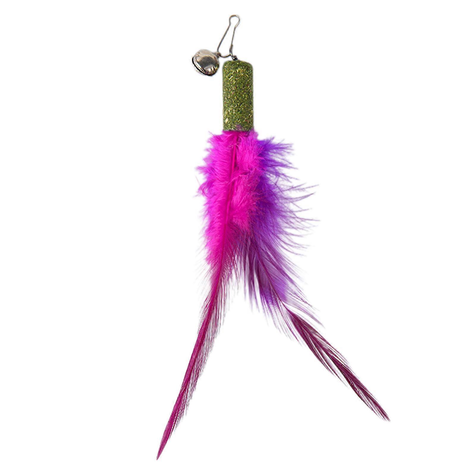 Funny Cat Stick Replacement Head Interactive Easy to Replace Cat Toys Interaction Pet Supply