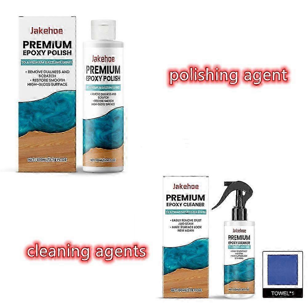 Epoxy Polishing Kit,100ml Epoxy Polishing Compound,Resin Polishing Kit