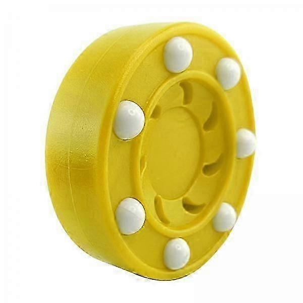 5x High-Performance Roller Hockey Pucks, 7.5x2.5cm Training Sliders