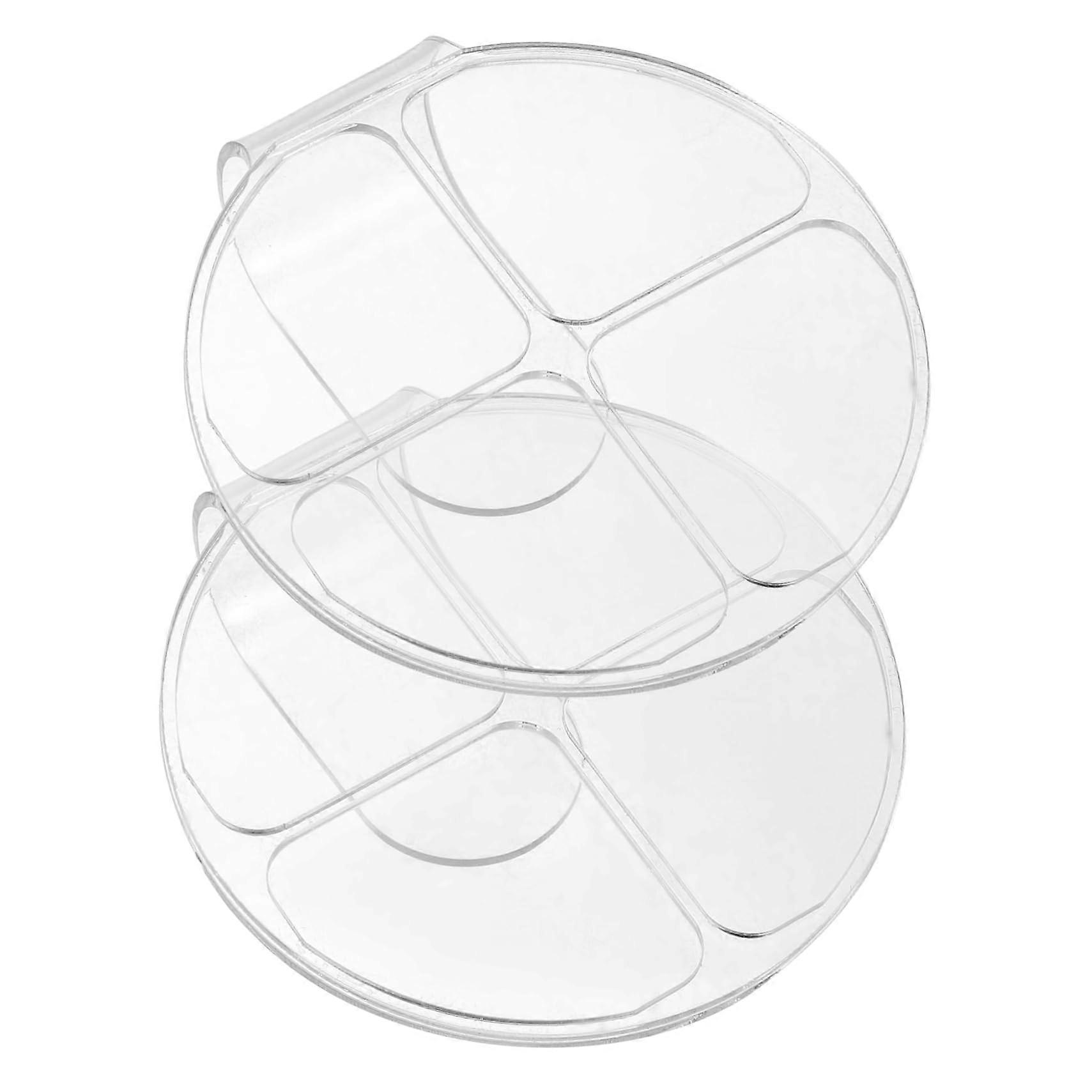 Makeup Mixing Palette Acrylic with Thumb Hole for Precise Color Blending and Easy Clean Surface