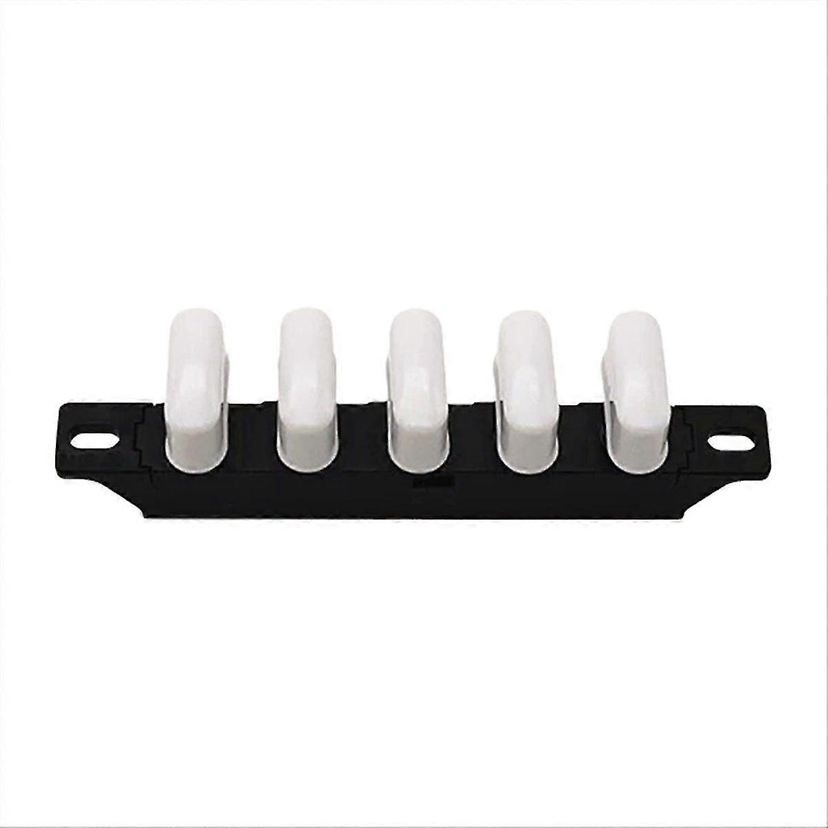 1PCS 5-Key Fan Switch with 4-Speed Control Solderable Piano Button Switch for Floor/Table Fan Maint