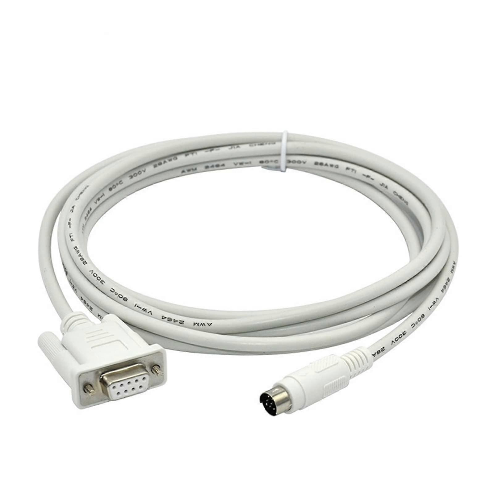 5pcs PLC Programming Cable 2m 9Pin to MD8 for Allen Bradley 1761CBLPM02 MicroLogix 10001500