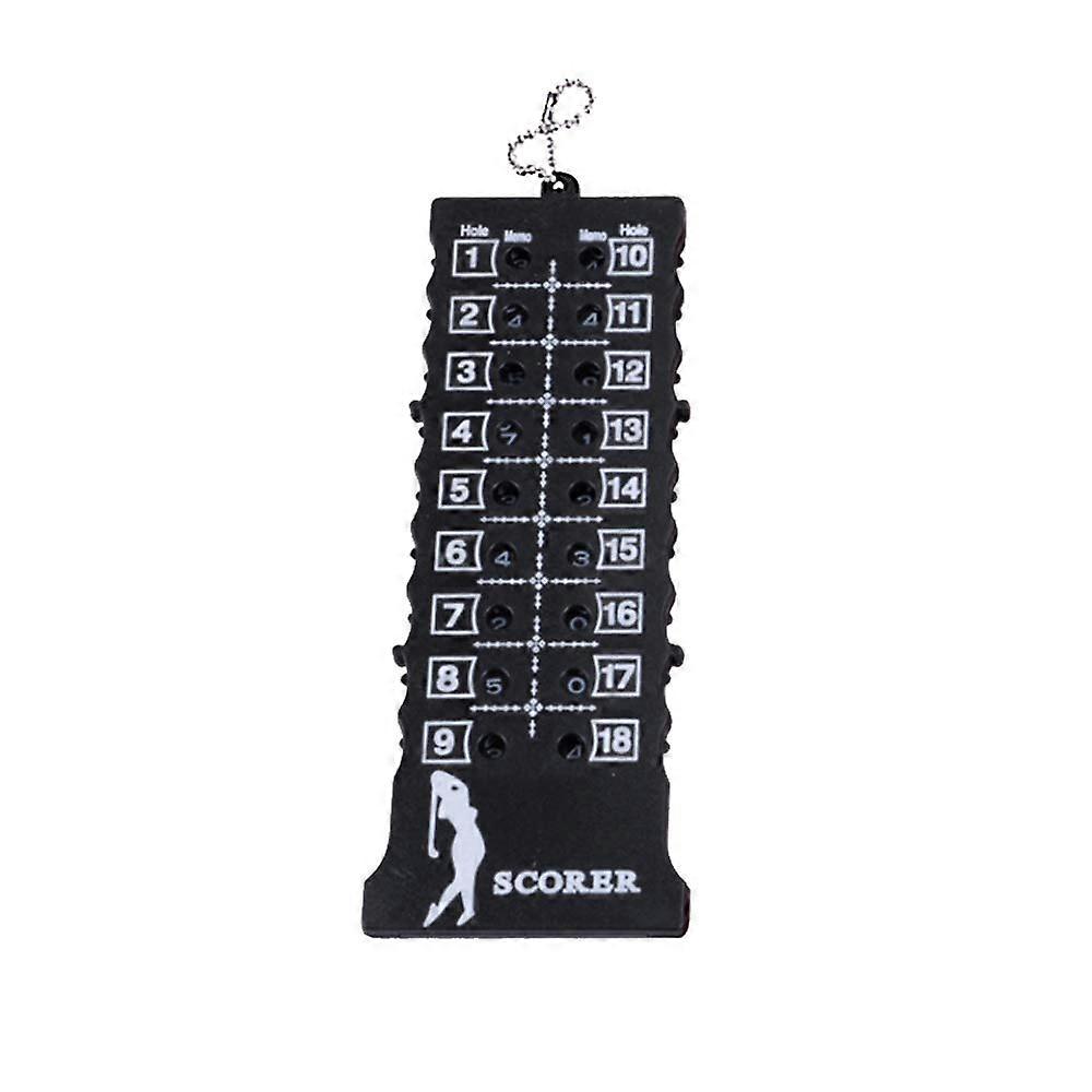 Mechanical Golf Score Counter with 18 Hole Stroke Tracking Handheld Clicker for Golf