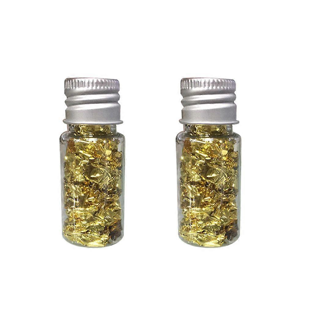 Gold Leaf Pastry Decorations Contain Gold Leaf