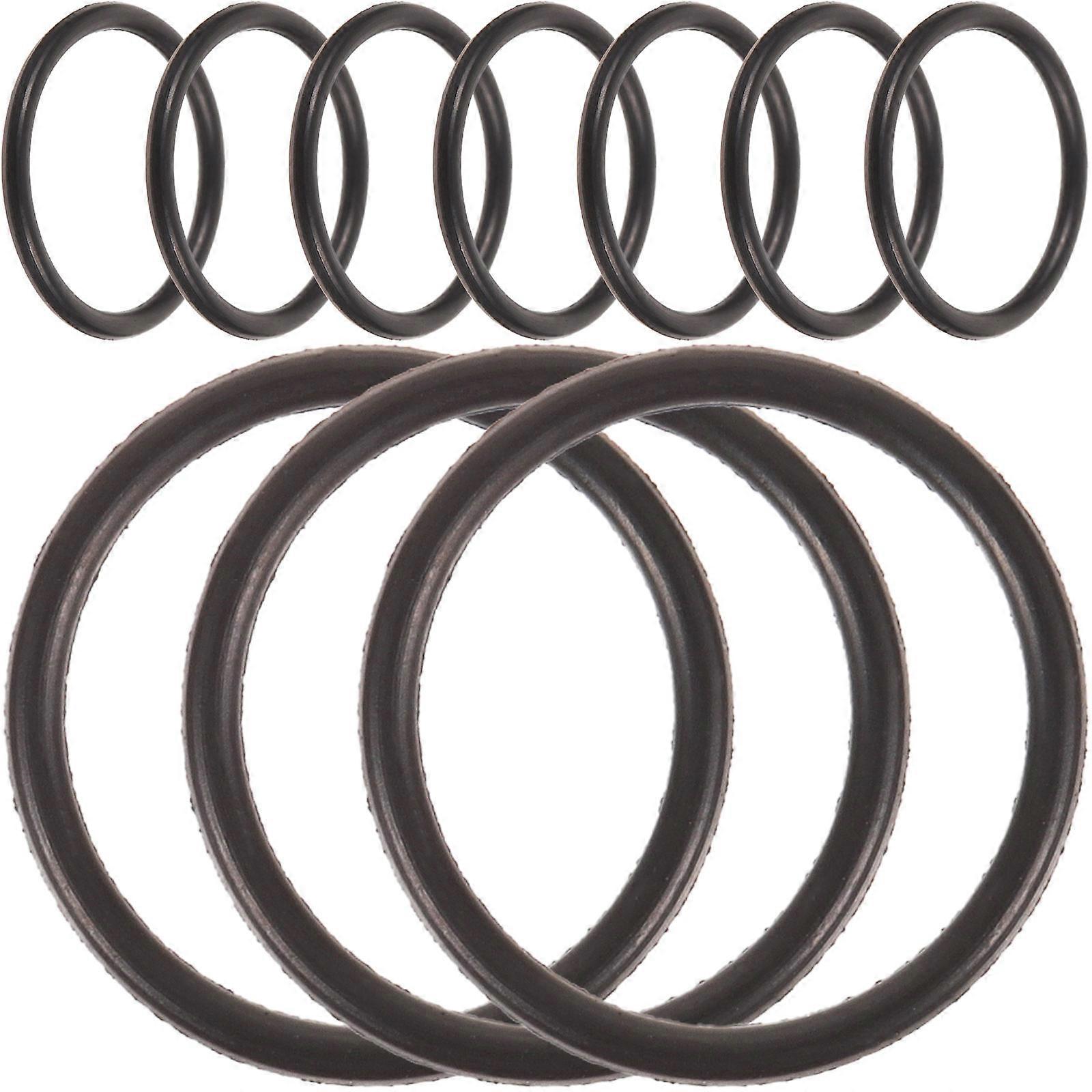 Small Trumpet Rings Rubber Bumper Stoppers for Instrument Replacement 20Pcs