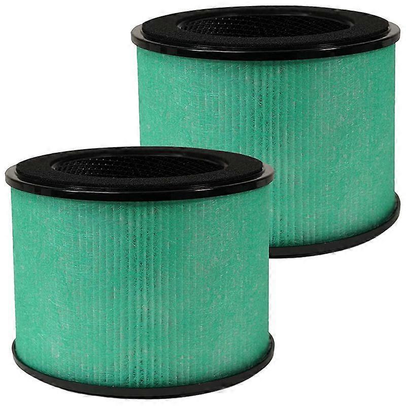 2Pcs BS-08 3-In-1 True HEPA Replacement Filter H13 Grade