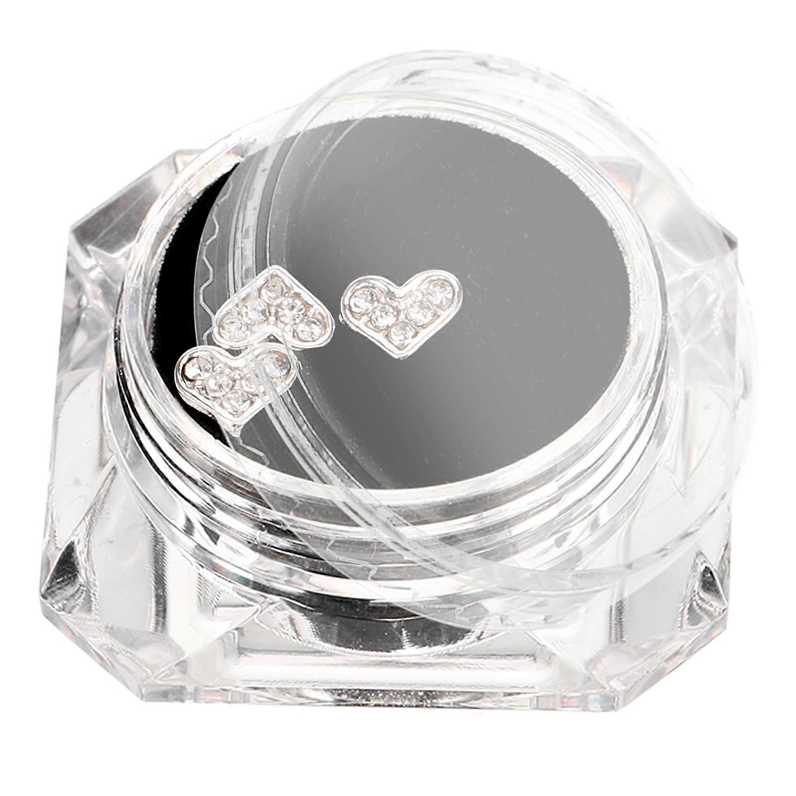 Teeth Jewelry Heart Style Teeth Decor for Decor 1 Box