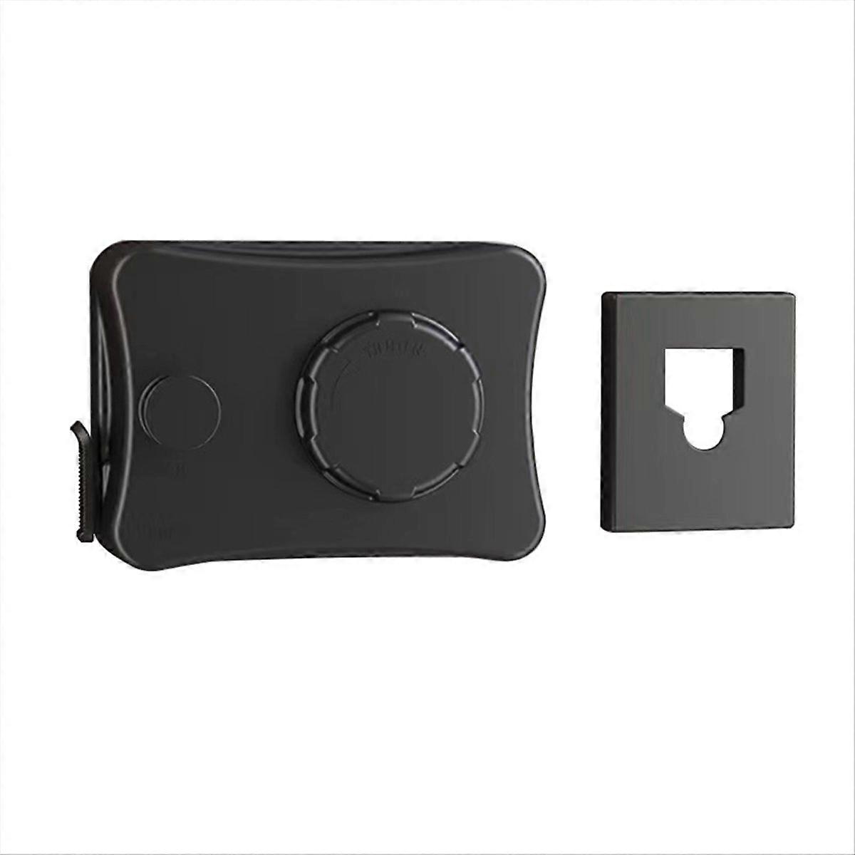 Wall-Mounted Retractable Clothesline Adjustable Black