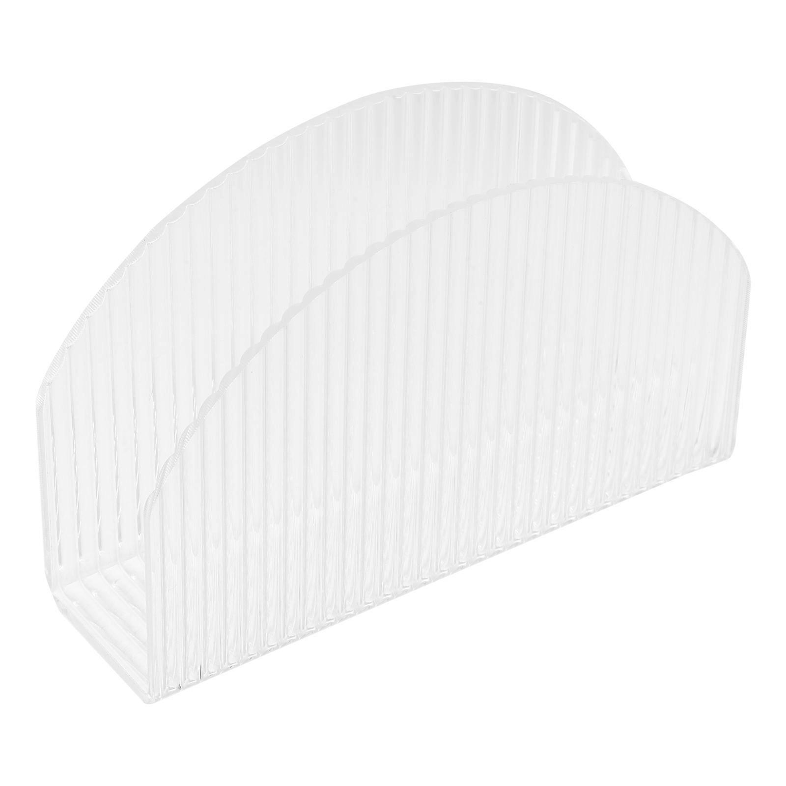 Tissue Storage Stand Acrylic Napkin Holder for Storage