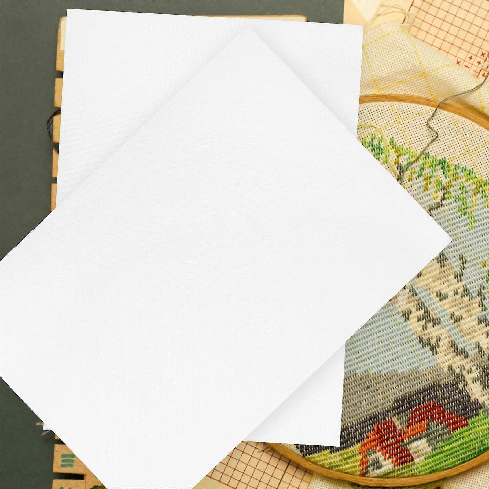 Back Adhesive Embroidery Stabilizer for 6Pcs Water Soluble Sheets