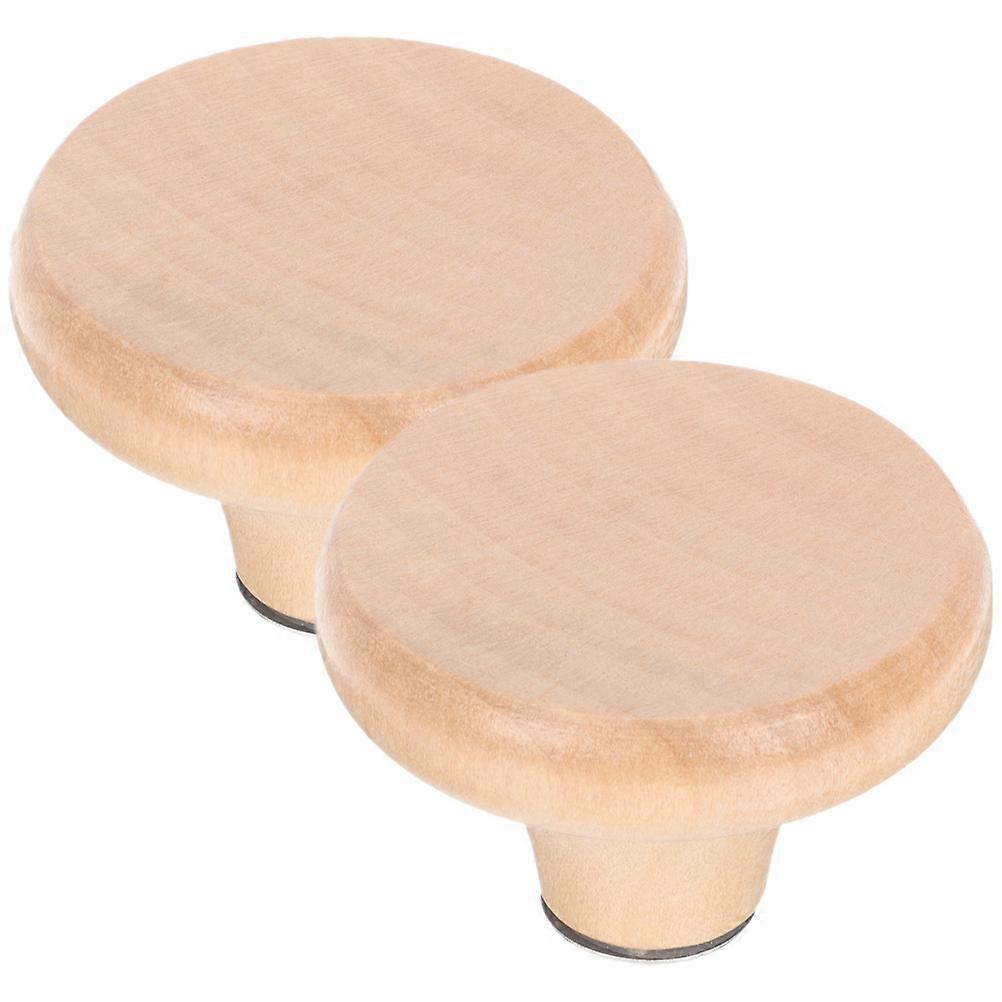 Pot Lid Handles Wood Knobs for Kitchen Lid Replacement 2Pcs Heat Resistant