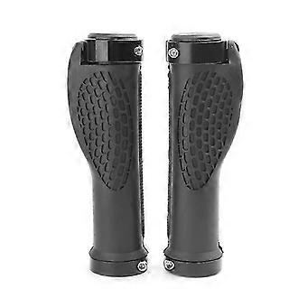 Ergonomically designed, double-locking mountain bike grips, downhill bike grips