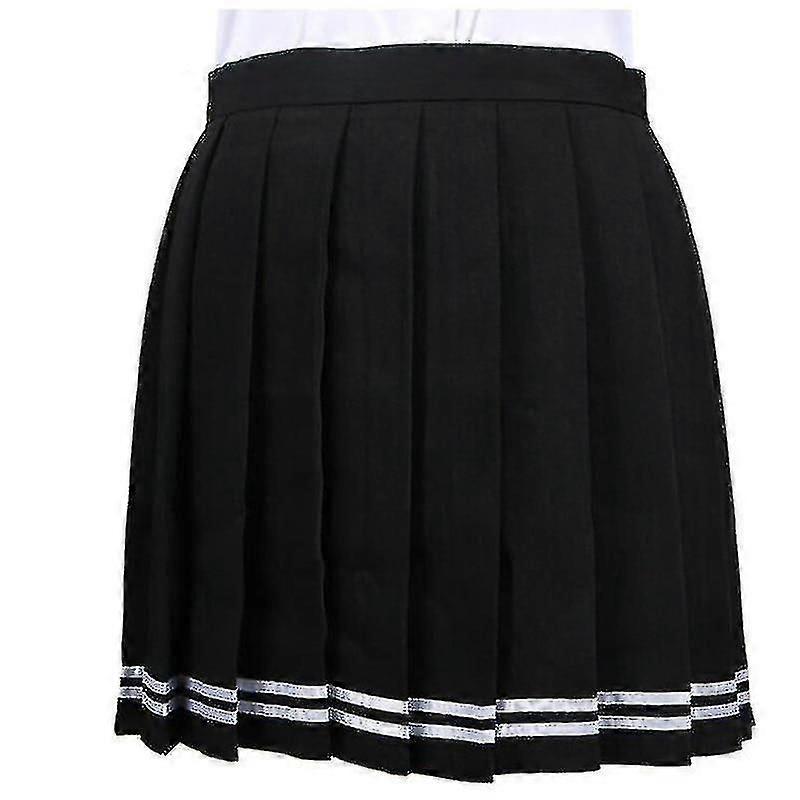 High Waist Skirt, Solid, Women's