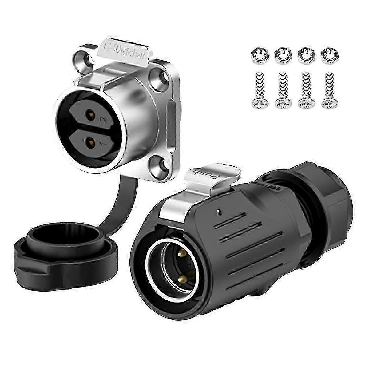 Industrial Connector Ip68 Quick Plugging Circular Connector (2 Pin)