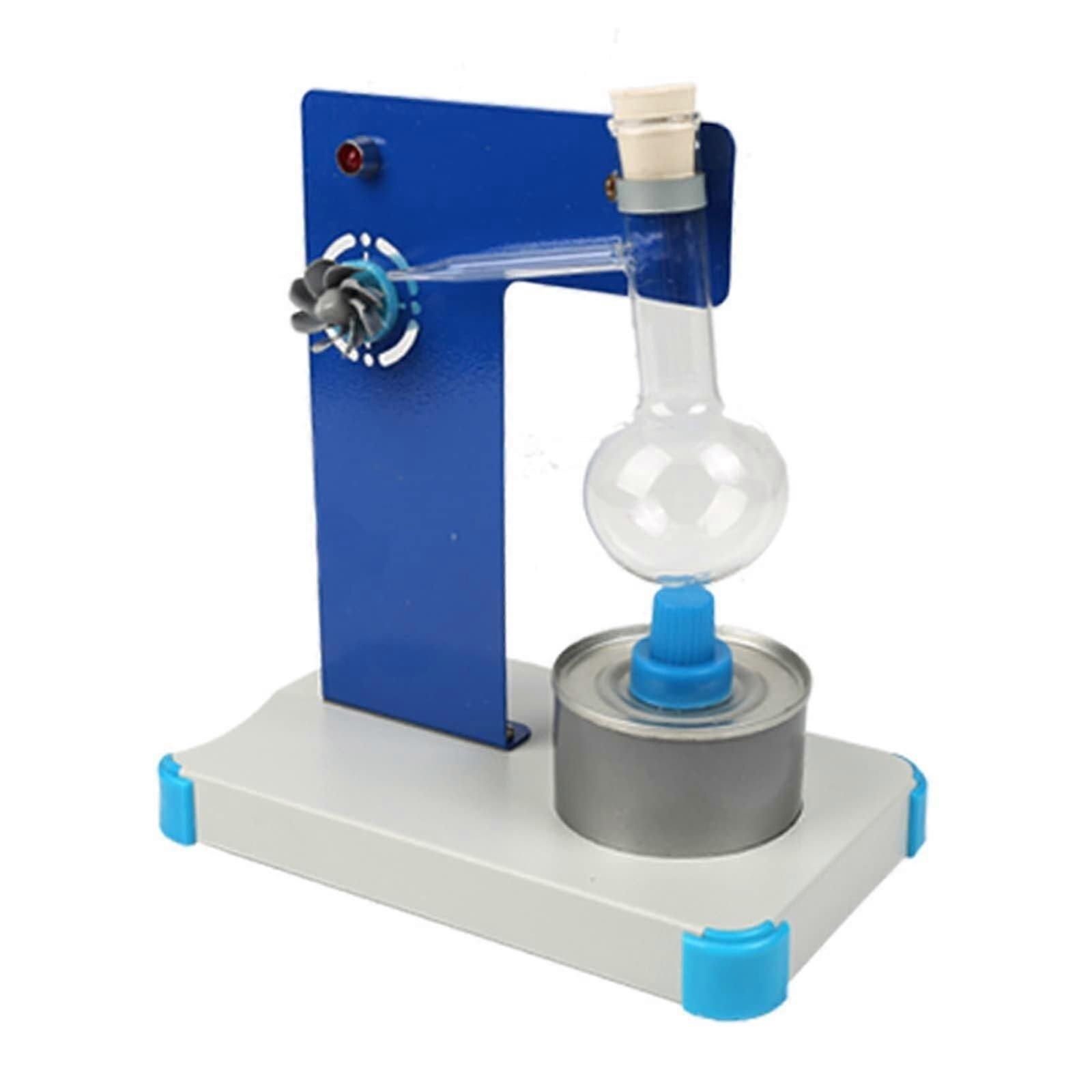 Steam Turbine Generator Kit for Classroom Physics Experiments, Durable HandsOn Learning Model