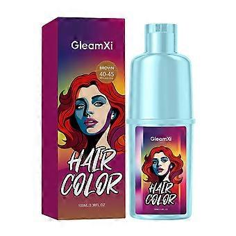 Hair Color Dye, 2-in-1 Gentle Hair Coloring & Care with Ginseng Extract, Long-Lasting Vibrant Hair Dye for At-Home Use