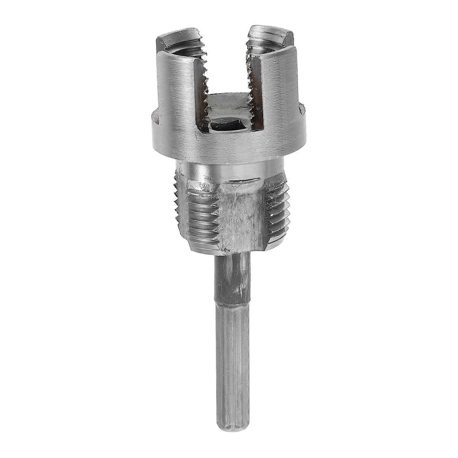 Internal External Pipe Threading Tool with Electric Drill 2Pcs Kit