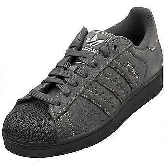 adidas Superstar II Unisex -muotilenkkarit tummanharmaina