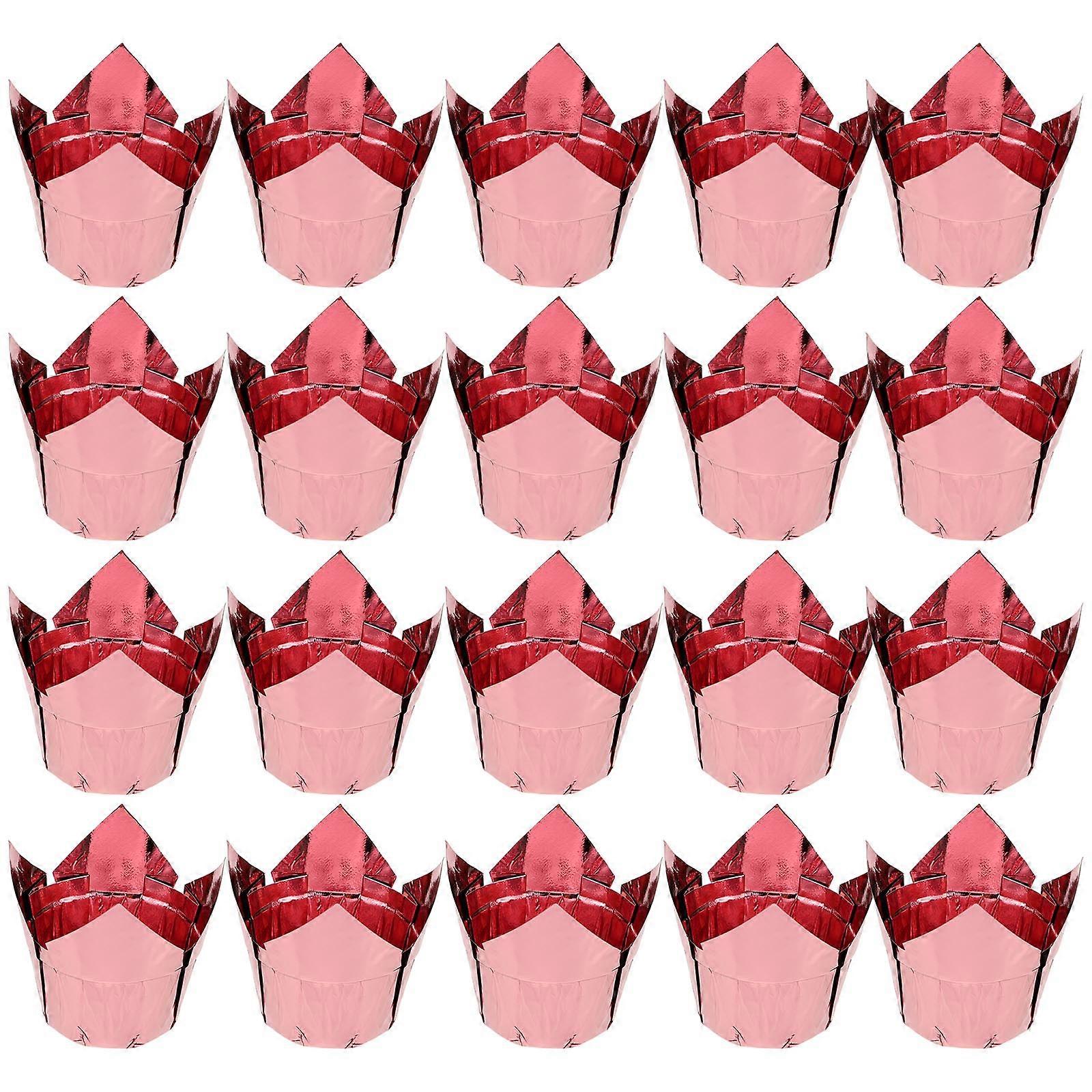 Egg Cake Paper Cup Baking Cups Disposable 50Pcs Suitable for Kitchen