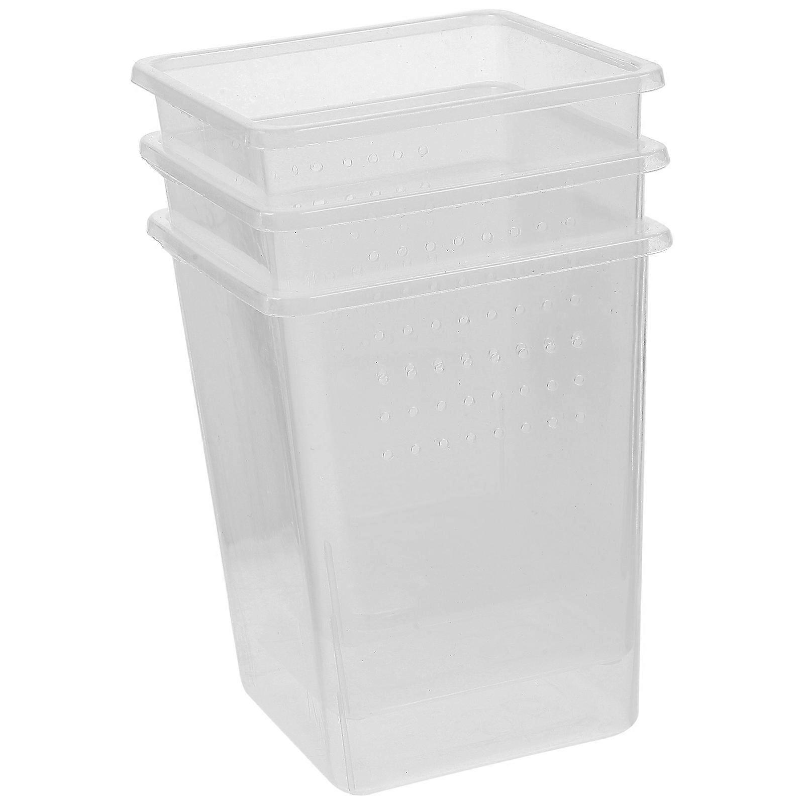Habitat Boxes Small Enclosures for Tarantula Practical Breeder Boxes 15Pcs