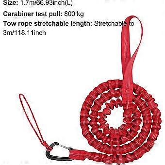Rode fiets bungee sleepkabel voor kinderen, kind fiets stretch bungee koord trekken achter