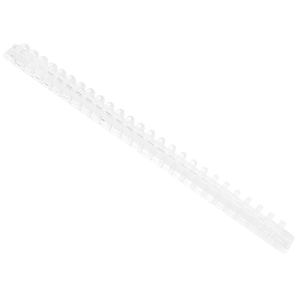 Plastic Ring Binder for Office Use Transparent 10Pcs Loose Leaf Binder