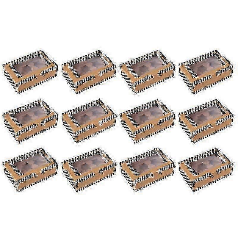 2026PING-20 Stück Cupcake-Verpackungsbox