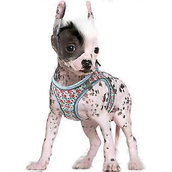 Dog Harness, No Pull Puppy Harness Adjustable Breathable Soft Padded Vest, Reflective Outdoor Pet Mesh Fabric Vest