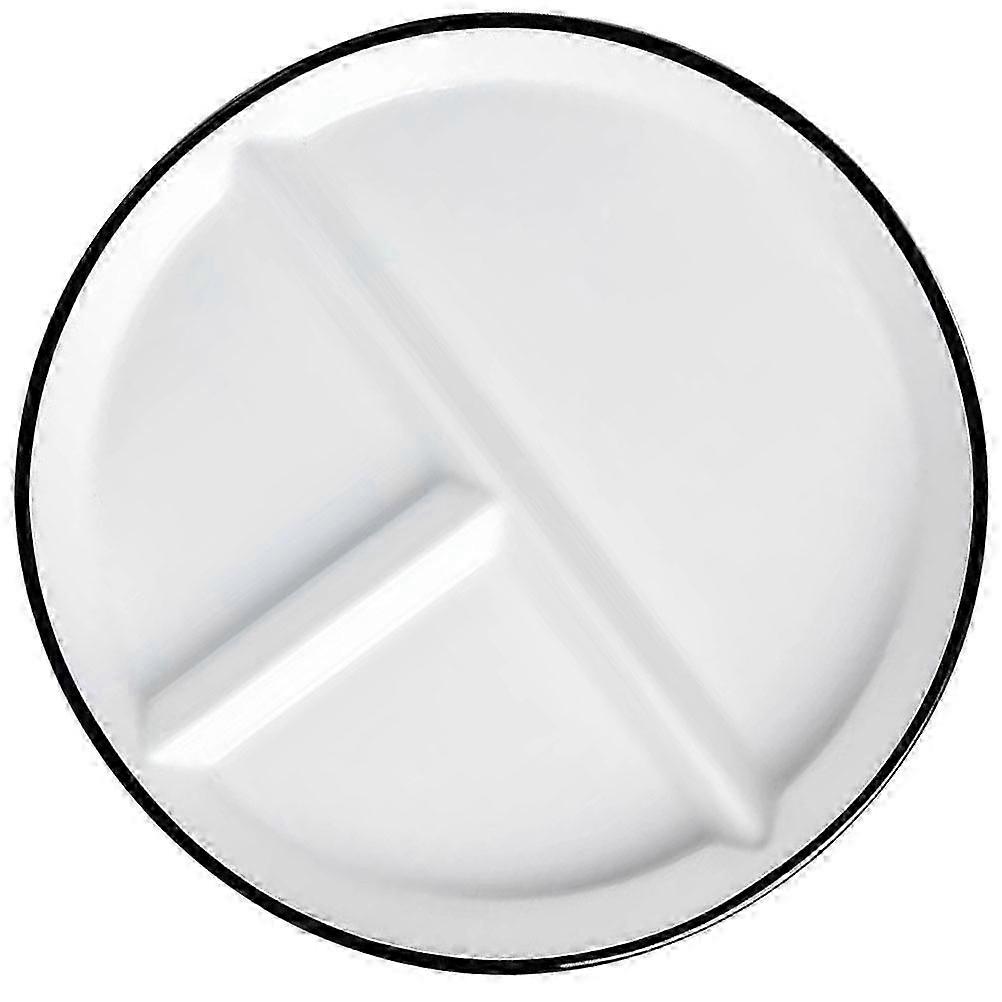Divided Plate Porcelain Portion Control Dinnerware Ceramic Serving Tray