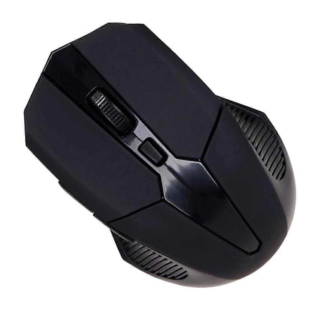 Wireless Mouse Foldable Computer Mouse for Gaming 1 Piece Black Portable