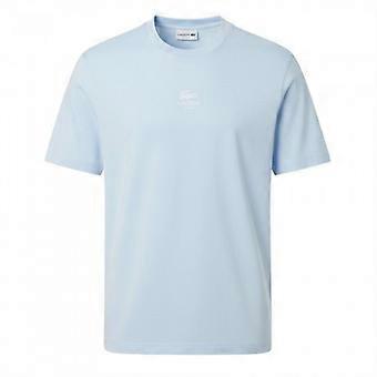 Lacoste Unisex T-shirt voor volwassenen met geborduurd logo