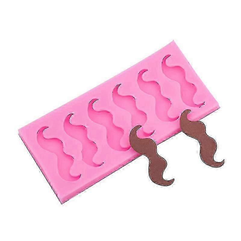 Mustache Silicone Cake Mold,2pcs