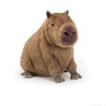 Weiches Capybara-Plüschtier, 40 cm groß, kuscheliges Geschenk für Kinder, oberflächenwaschbar