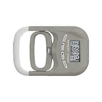 Thin Digital Hand Grip Trainer For Athletes And Climbers Including 0 180kg Measurement Range And Two power Sources  Gray