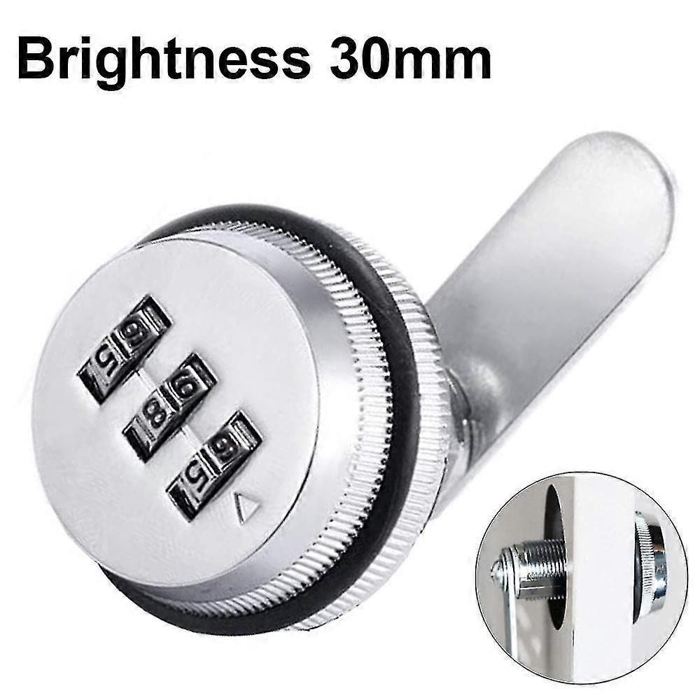 Code Combination Lock Mailbox Without Key For Closet Drawer 30mm