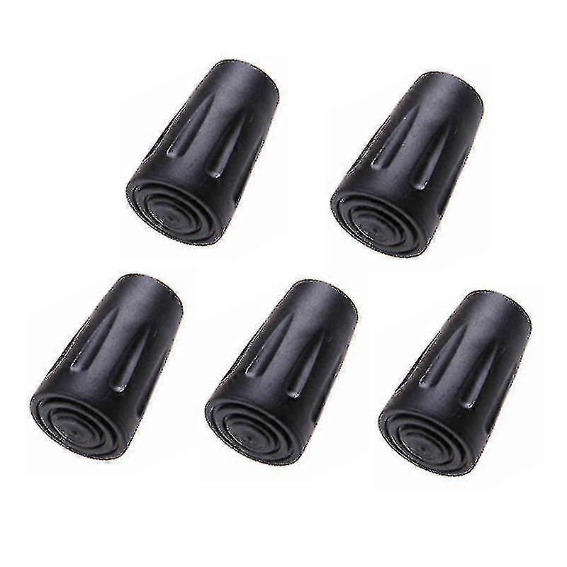 10 Pack/5 Pair Walking Pole Rubber Tips, Trekking Pole Tip Protectors