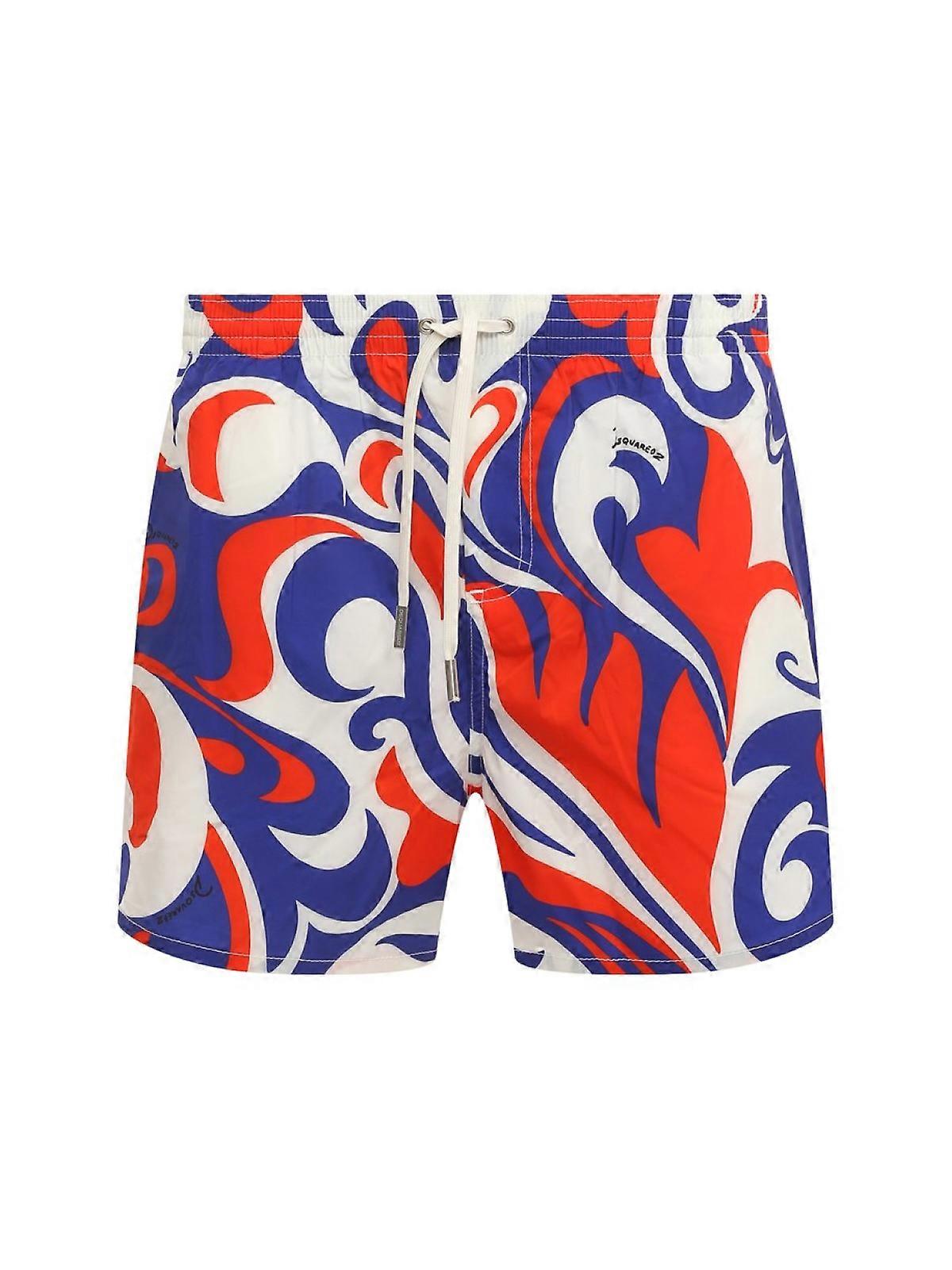 Logo Boxer Midi Swim Shorts