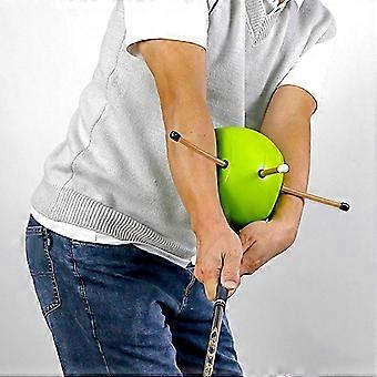 Golf Swing Trainer with Posture Correction Aid and Arm Alignment for Improved Swing Form