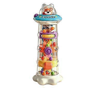 Montessori Ball Drop Tower Toy for Kids - Enhance Fine Motor Skills and Logical Thinking