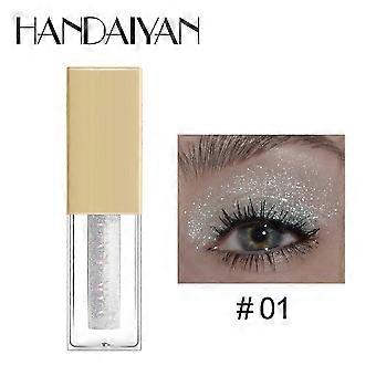 Glitter Liquid Eyeshadow Shimmer Eye Shadow Metallic Eyeshadows High Pigment Eyes Shadow Long Lasting Waterproof Eyes Liquid Makeup for Women