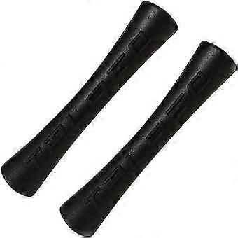 2pcs Fahrrad Rahmen Schutz Protektor Gummi Sleeve Radfahren Wrap Guard Schläuche, Schwarz